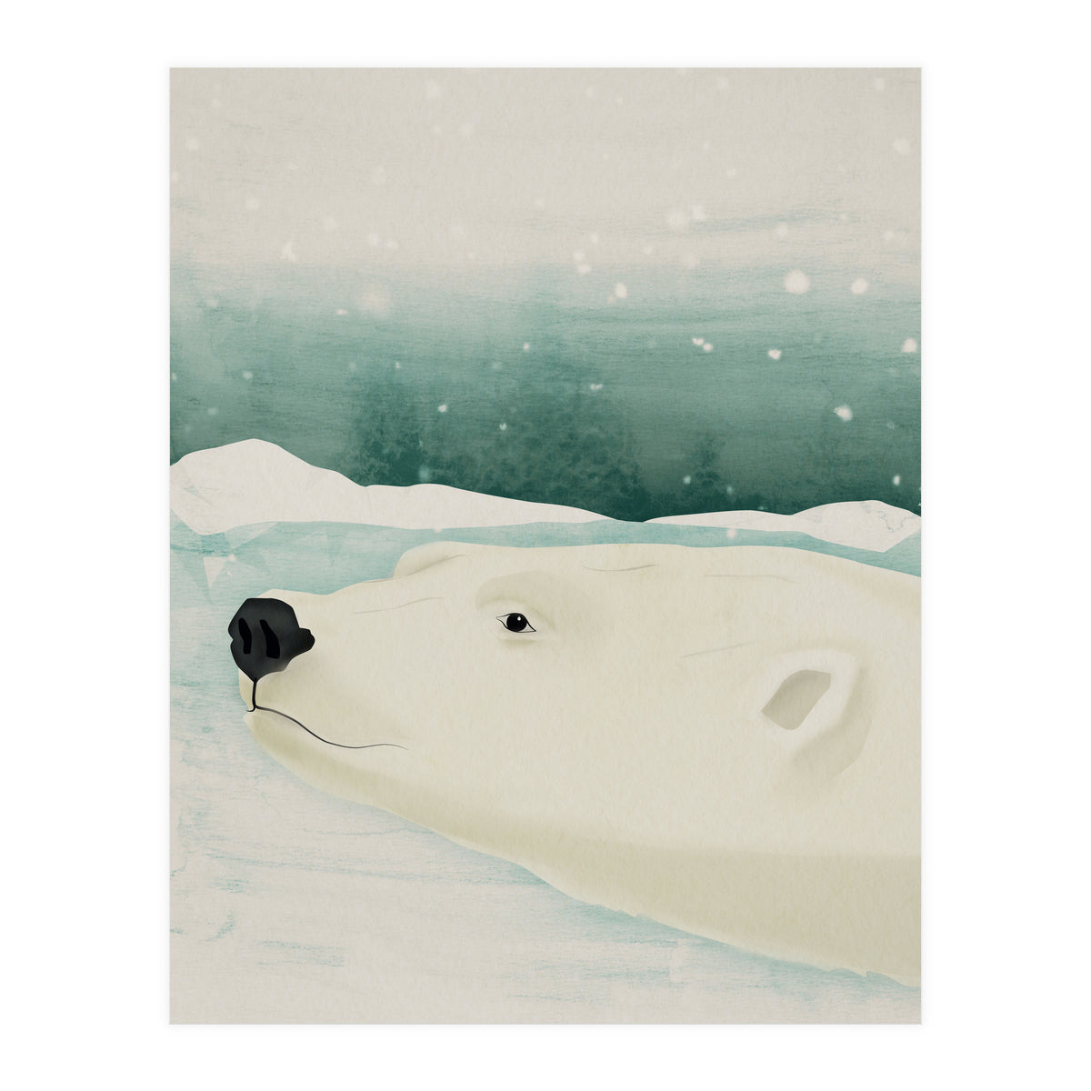 Polar bear (Print Only)