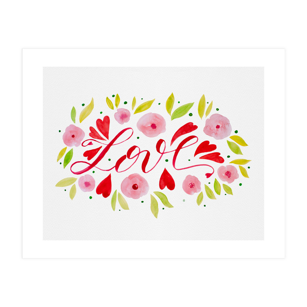 Love botanical illustration (Print Only)