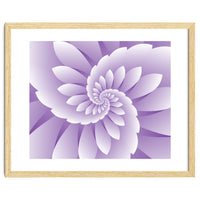Abstract Purple Floral