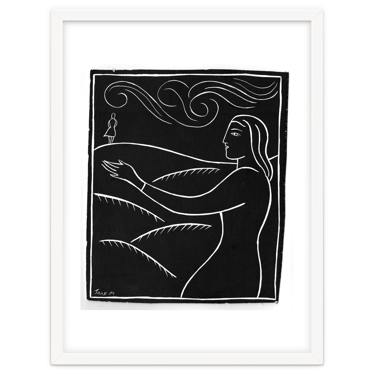 Woman With Future Self