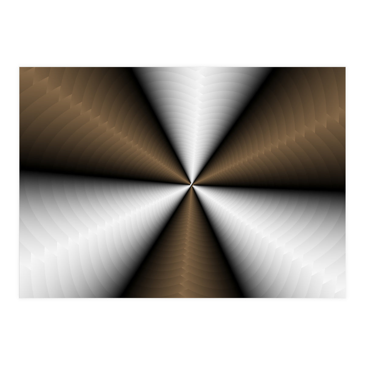 Brown Color Modern Interior Art (Print Only)