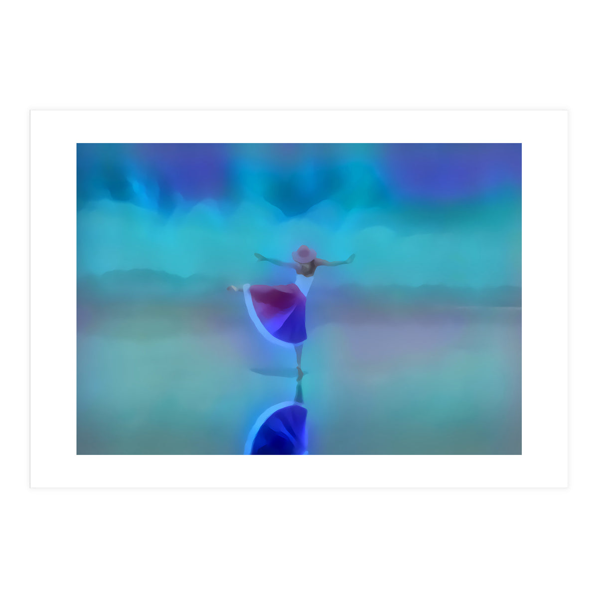 Dance on the Beach (Print Only)