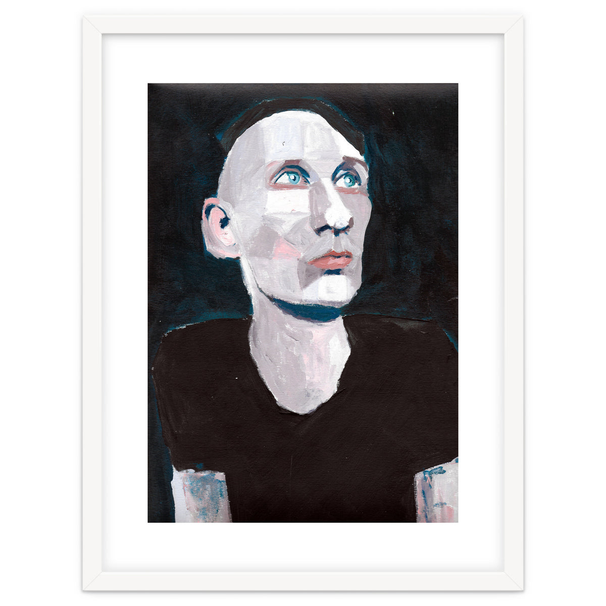 Untitled #029 - Man in black t-shirt