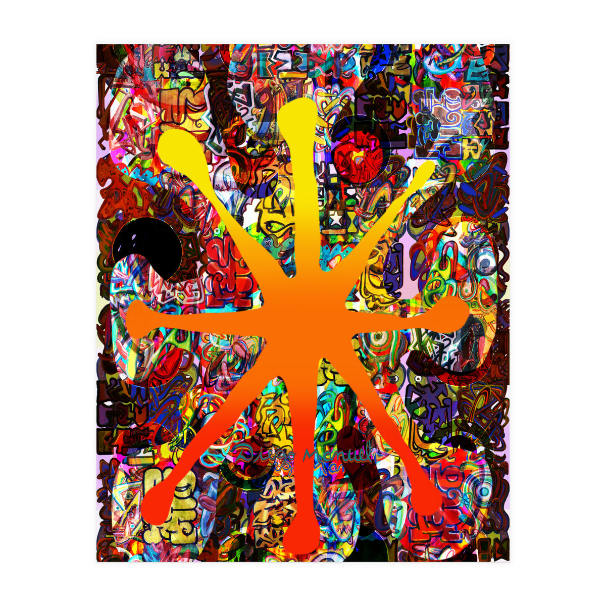 Fuego Y Graffiti 73 (Print Only)