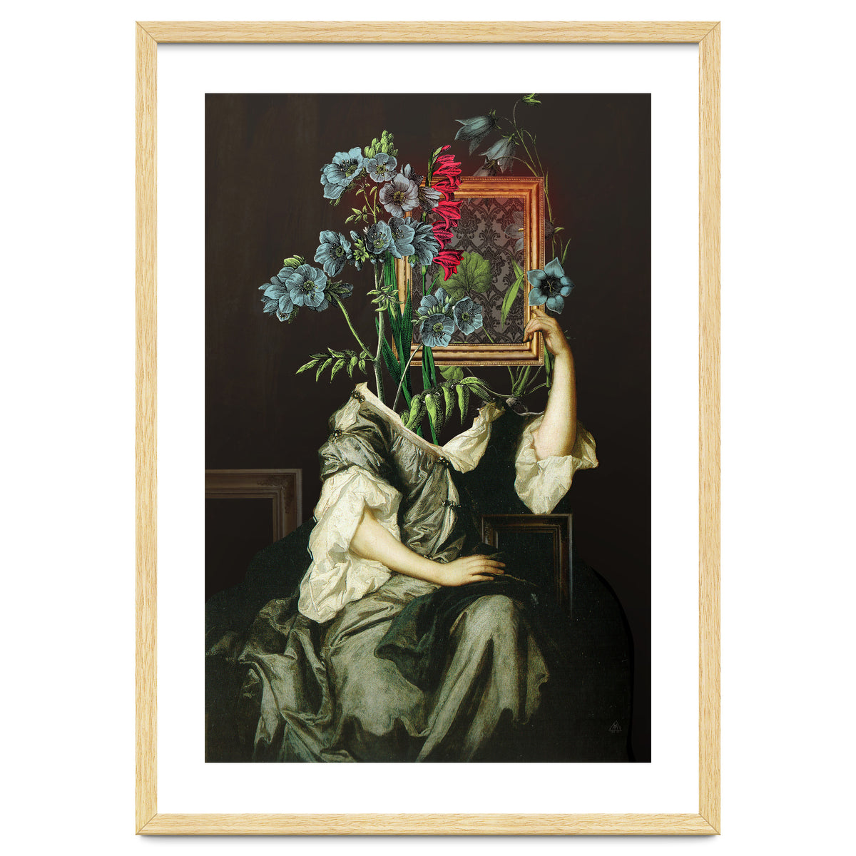 Florales Portrait Disatster