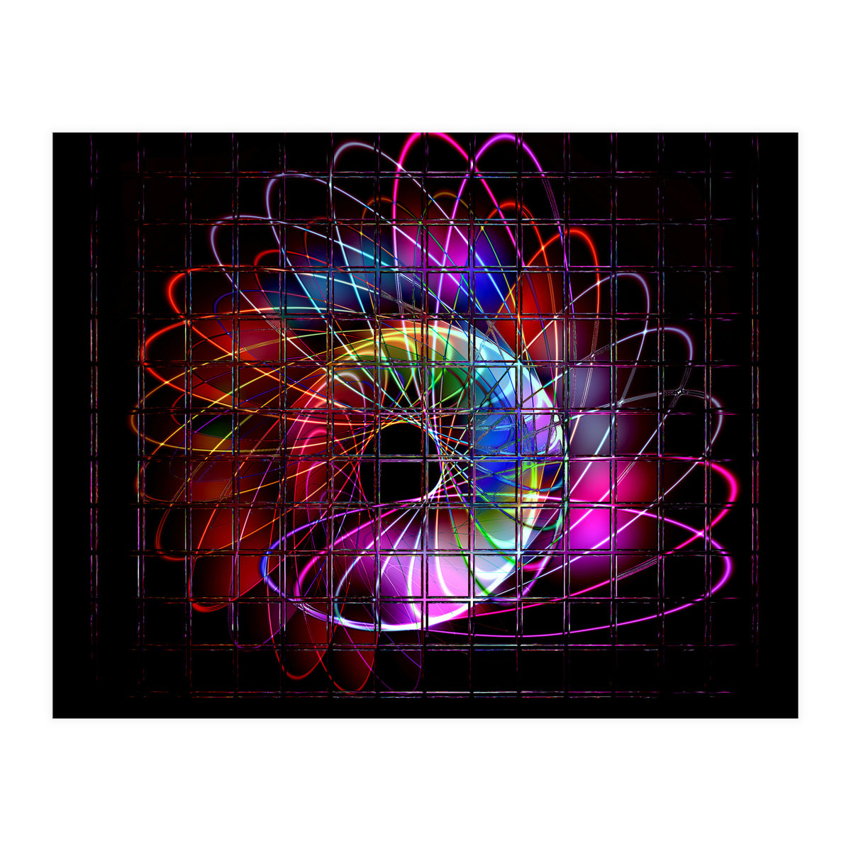 Illuminated helix #3 (Print Only)