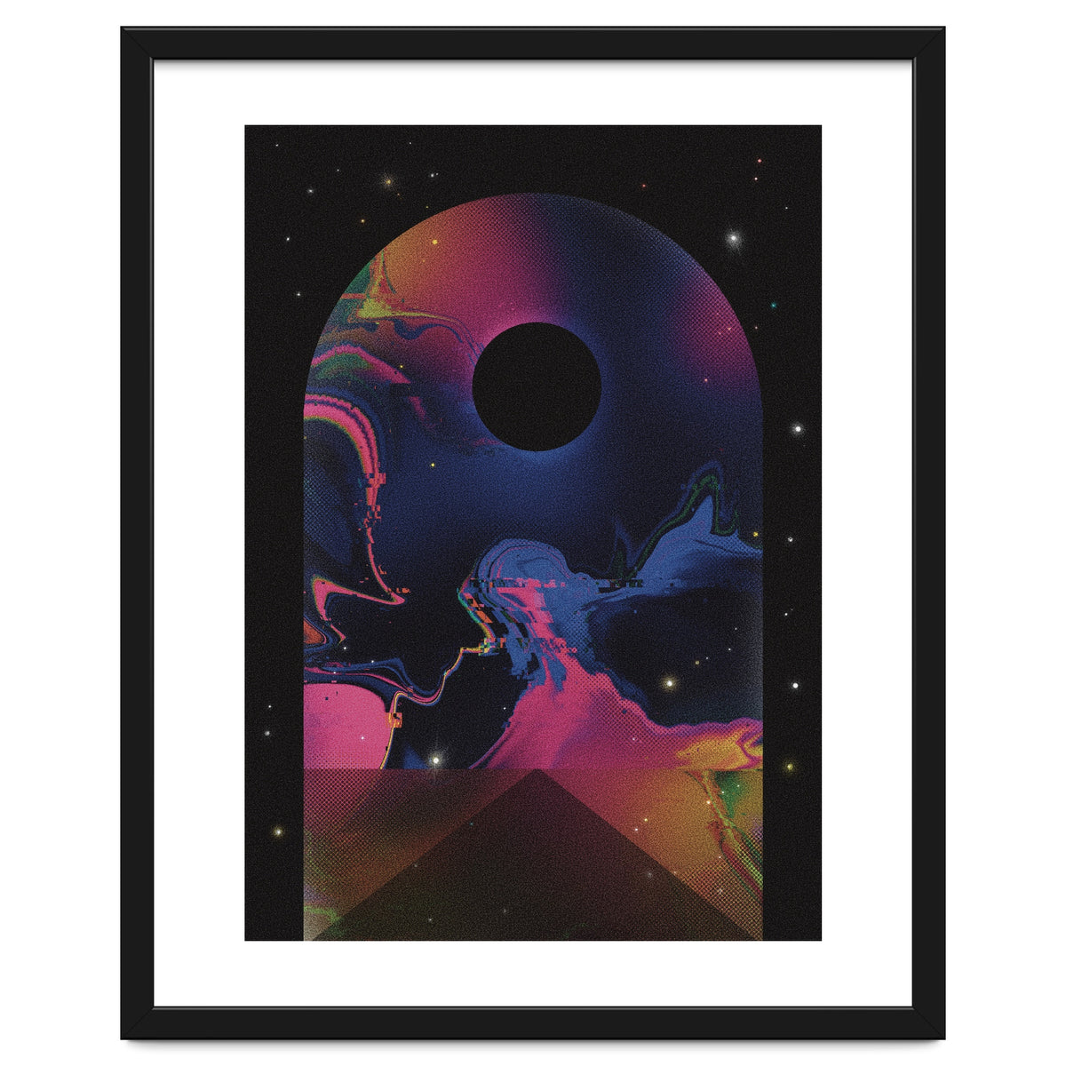 Night Road Landscape