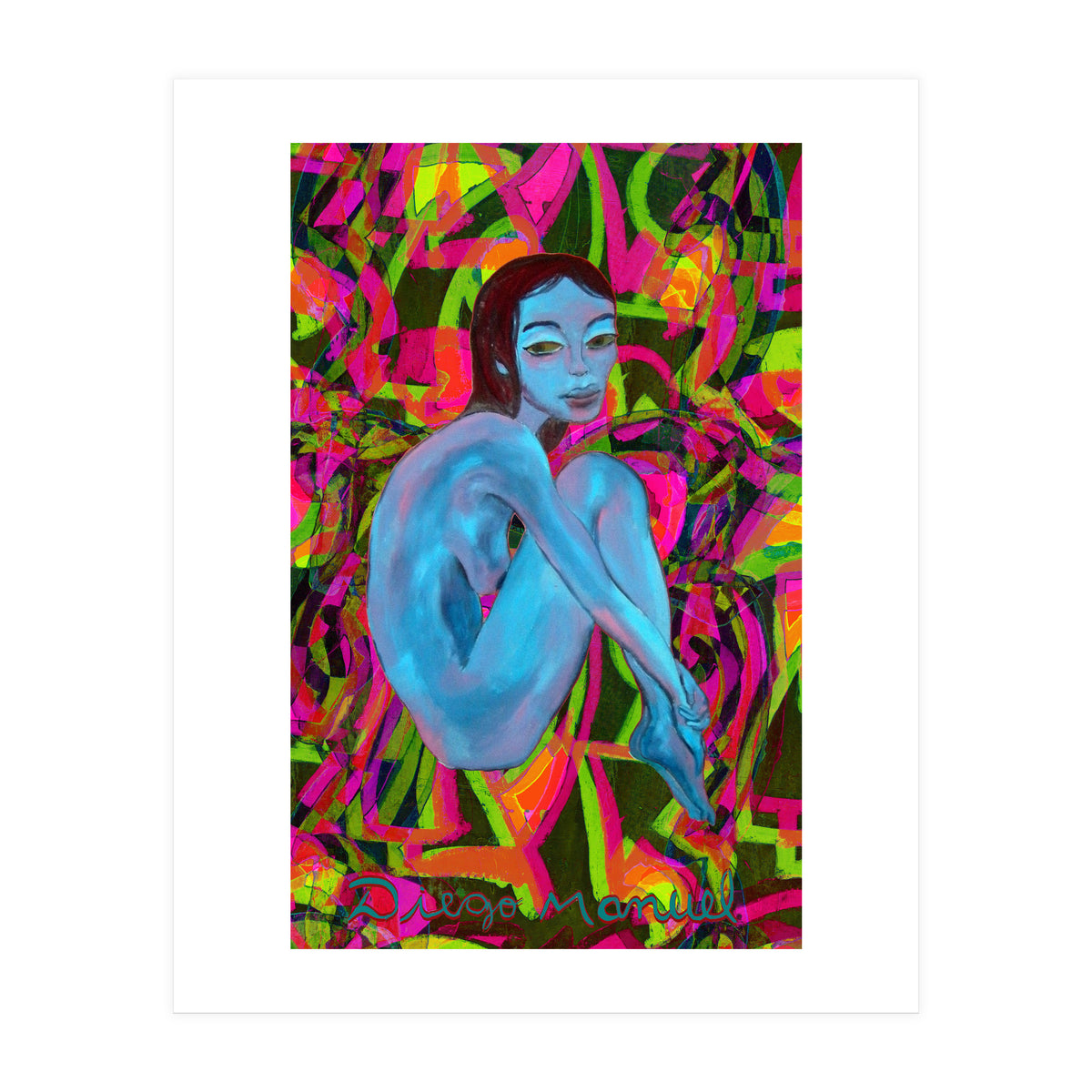 Blue Girl 3 (Print Only)