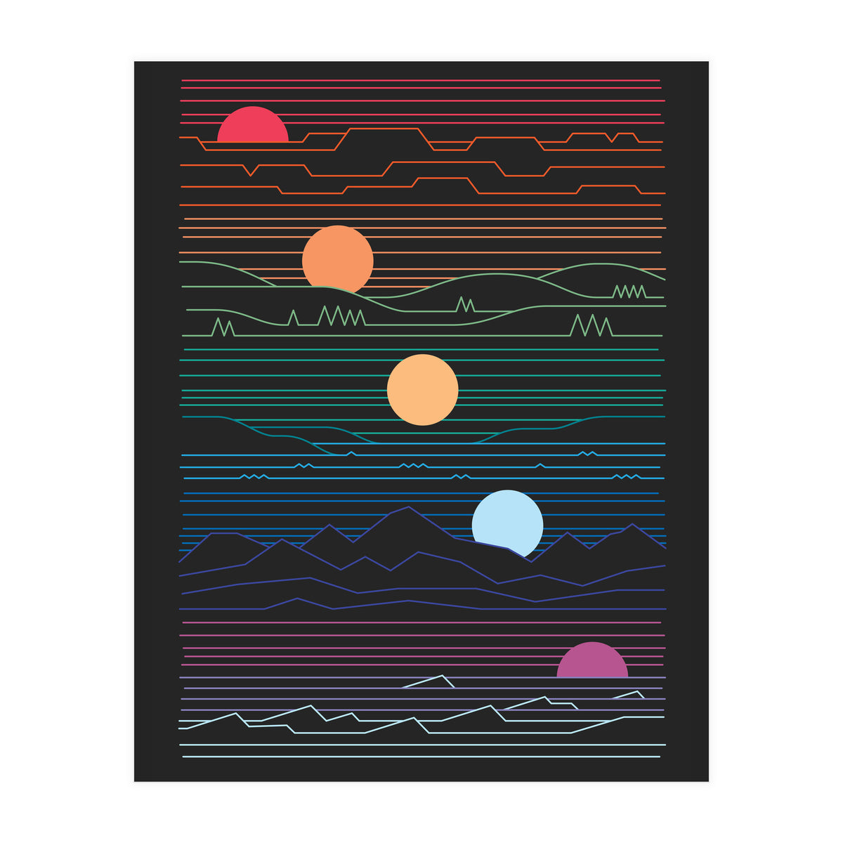 Many Lands Under One Sun (Print Only)