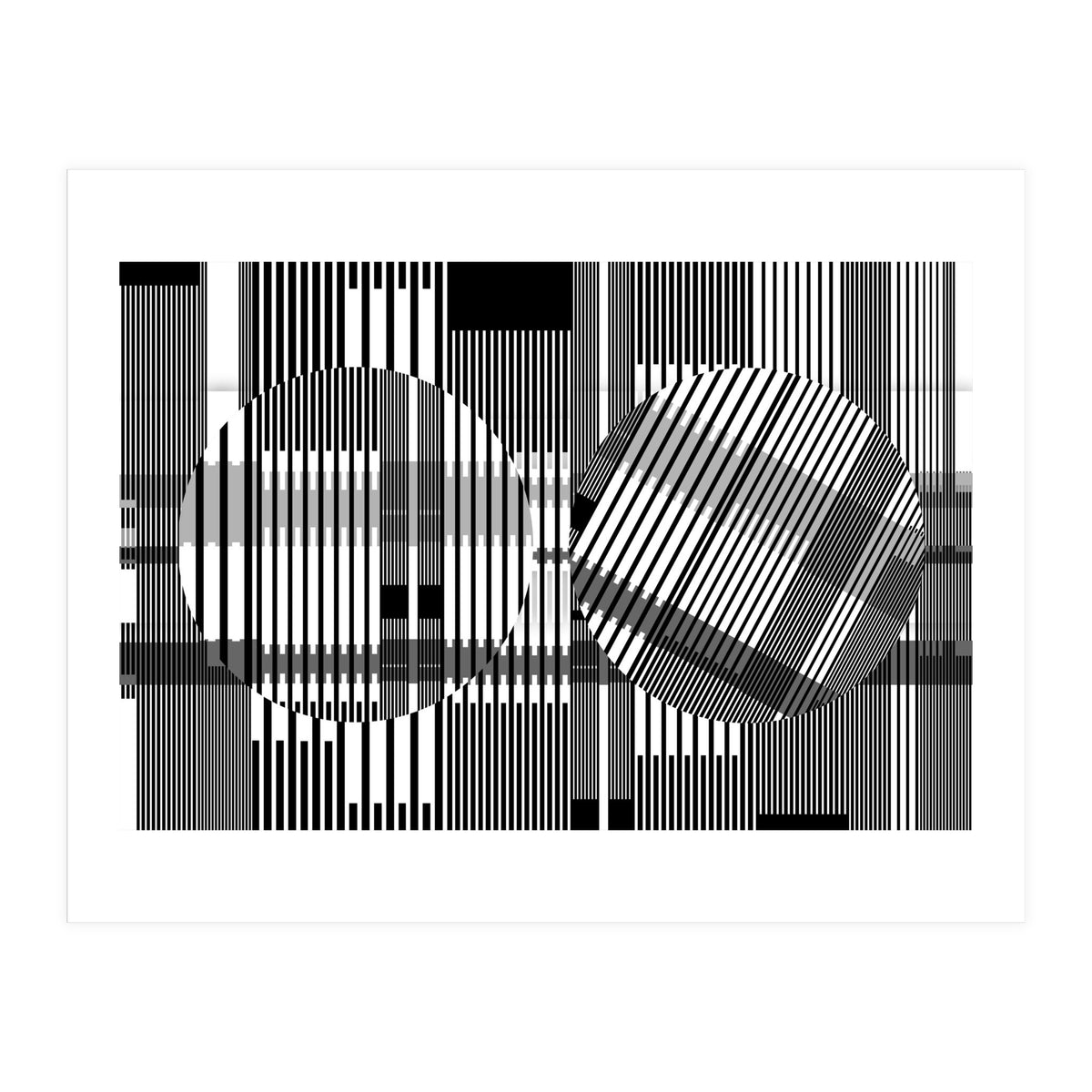 Glitch Global I Serie Urban Nature (Print Only)