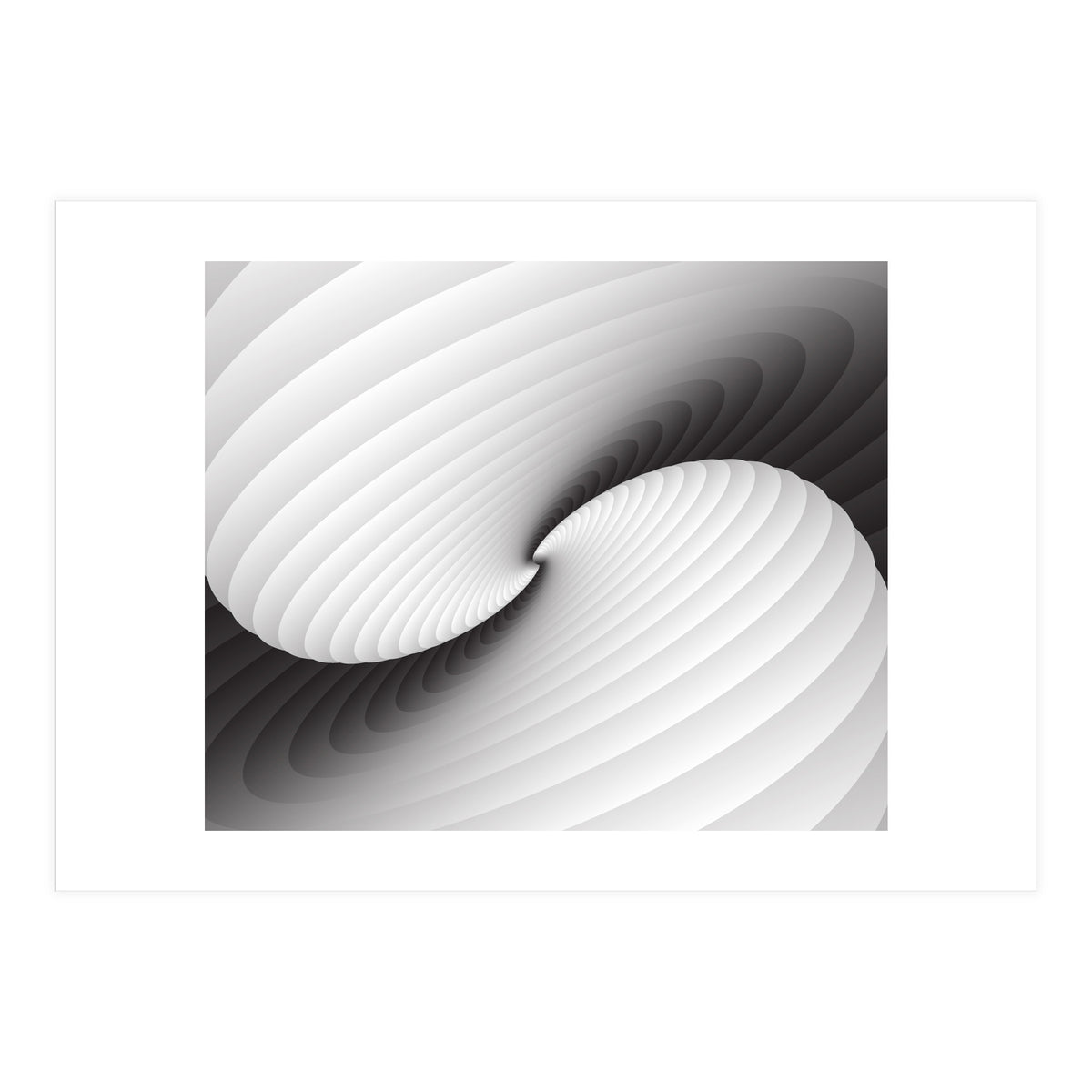 Stair Case Spiral Modern Luxury Spiral (Print Only)