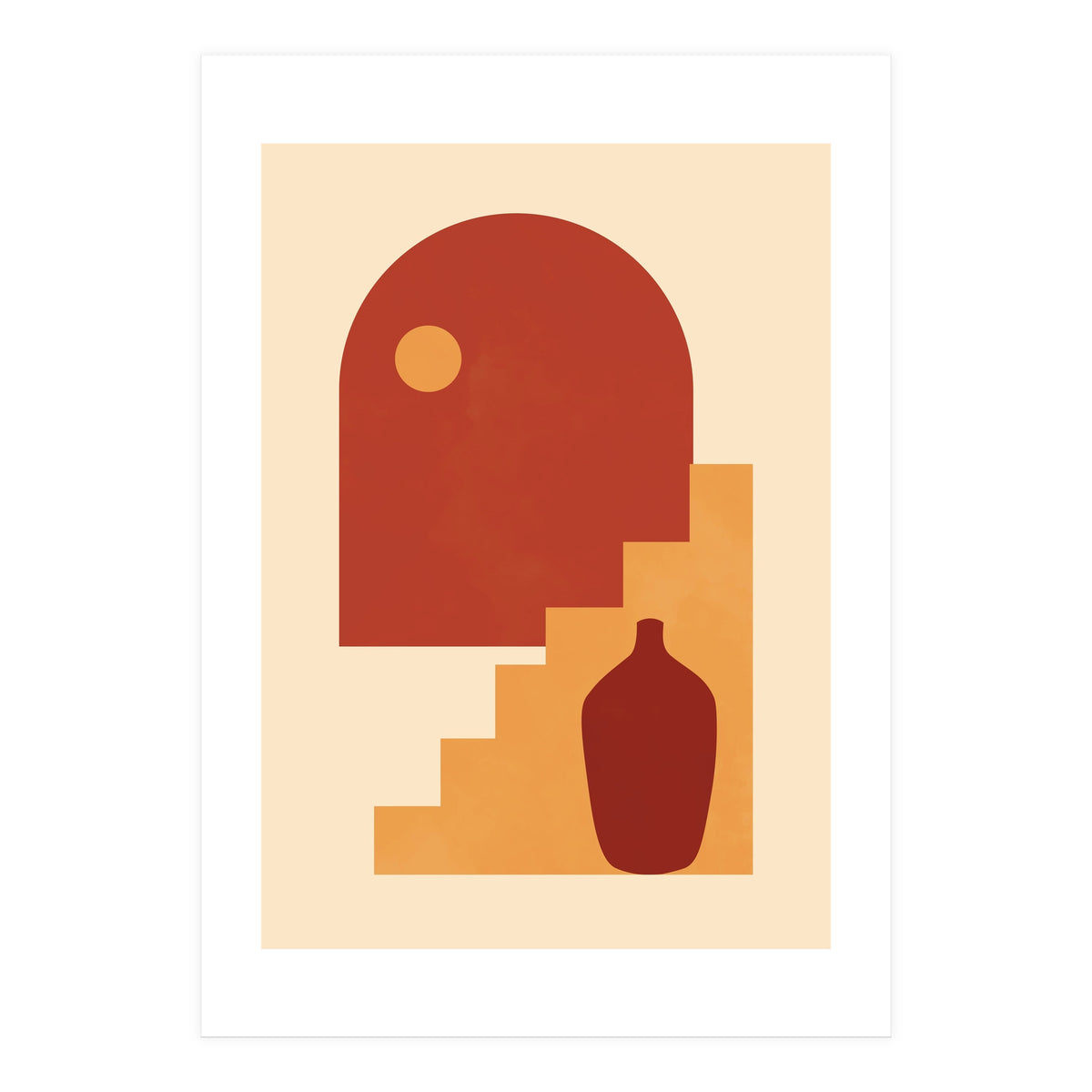 Geometric Print Mid Century Modern (Print Only)