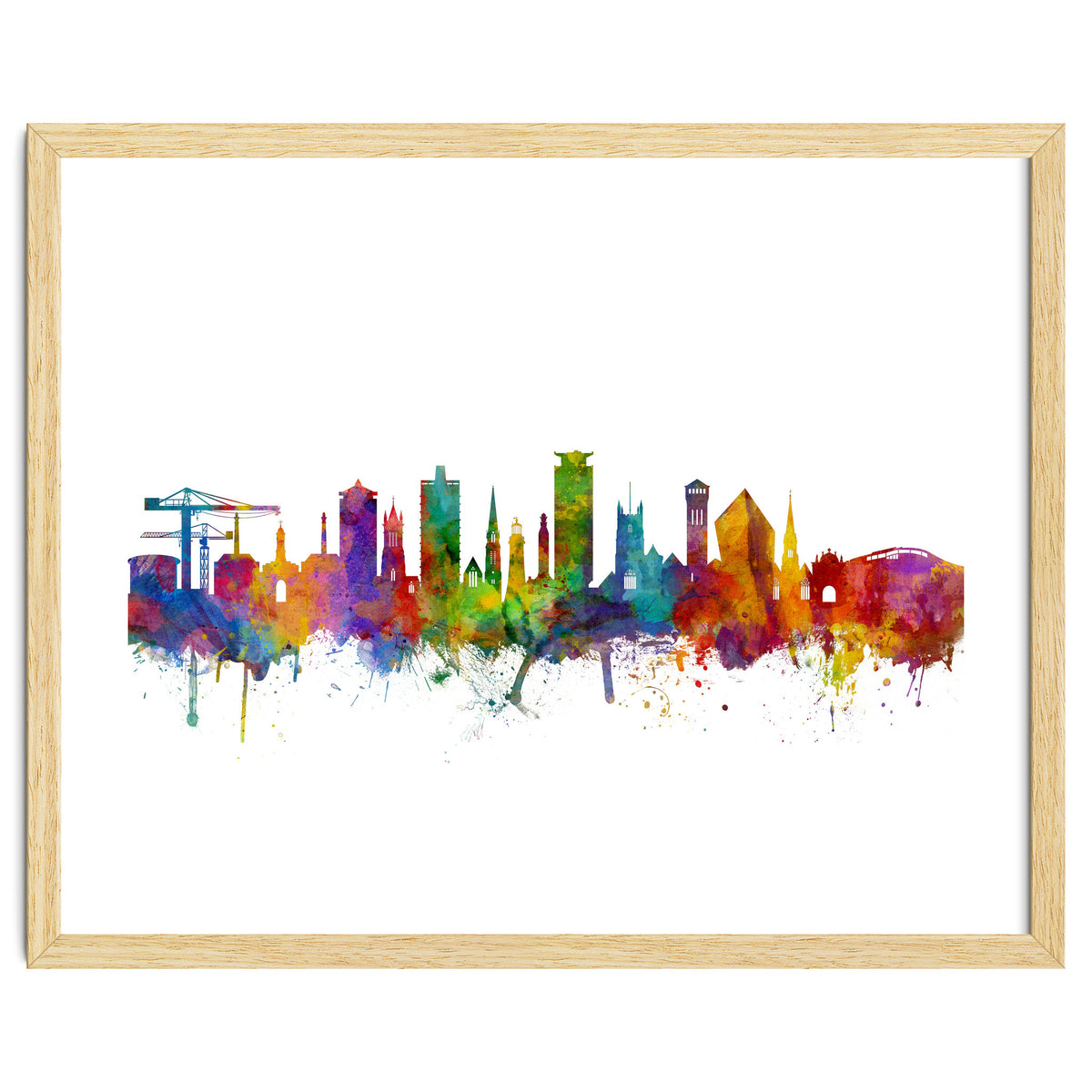 Plymouth England Skyline