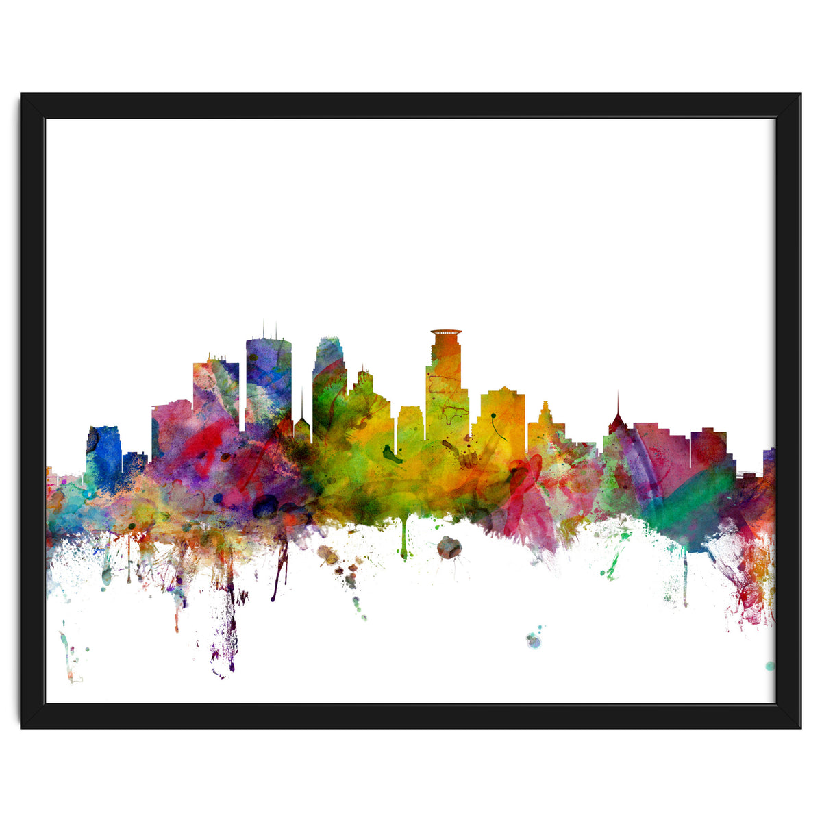 Minneapolis Minnesota Skyline