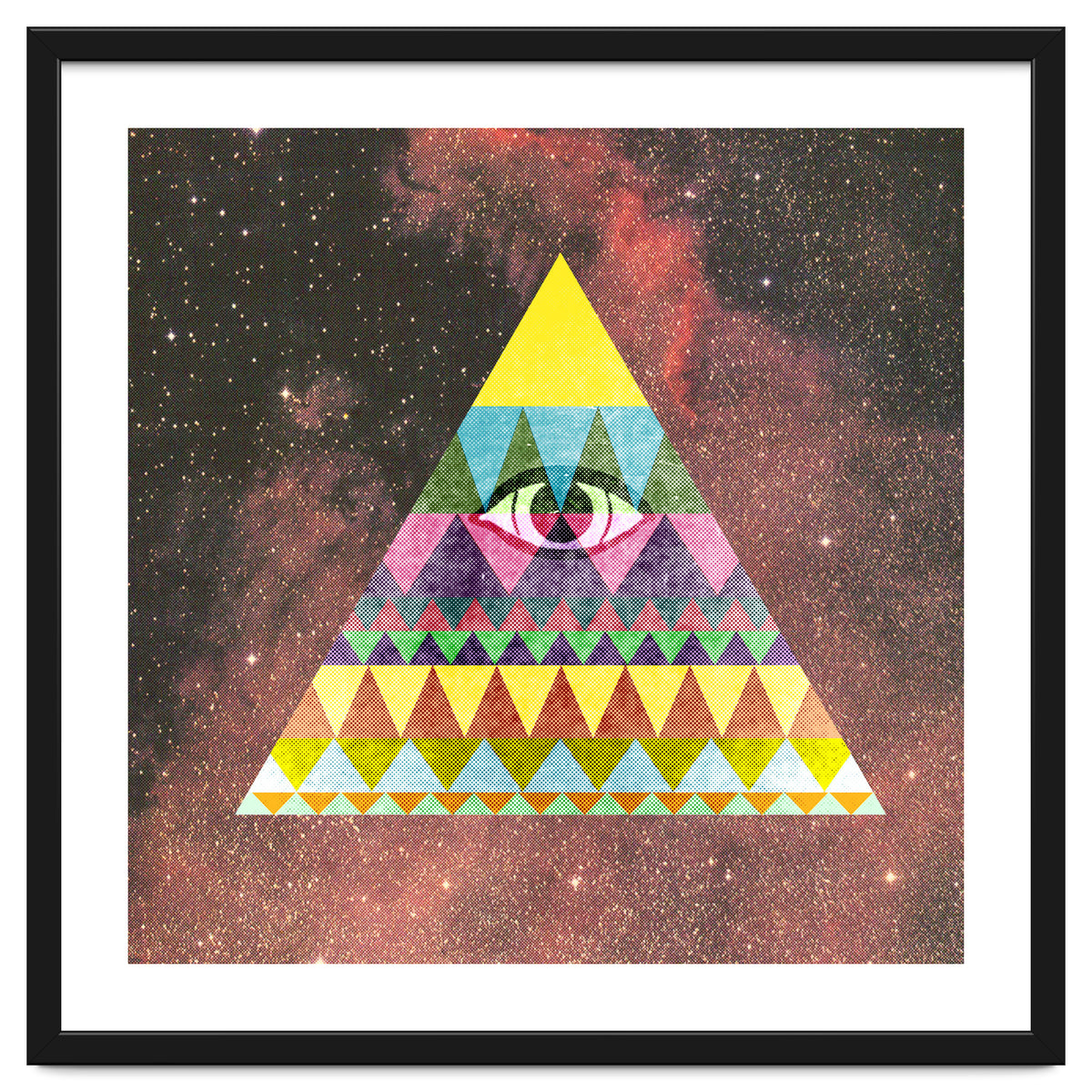 Pyramid In Space