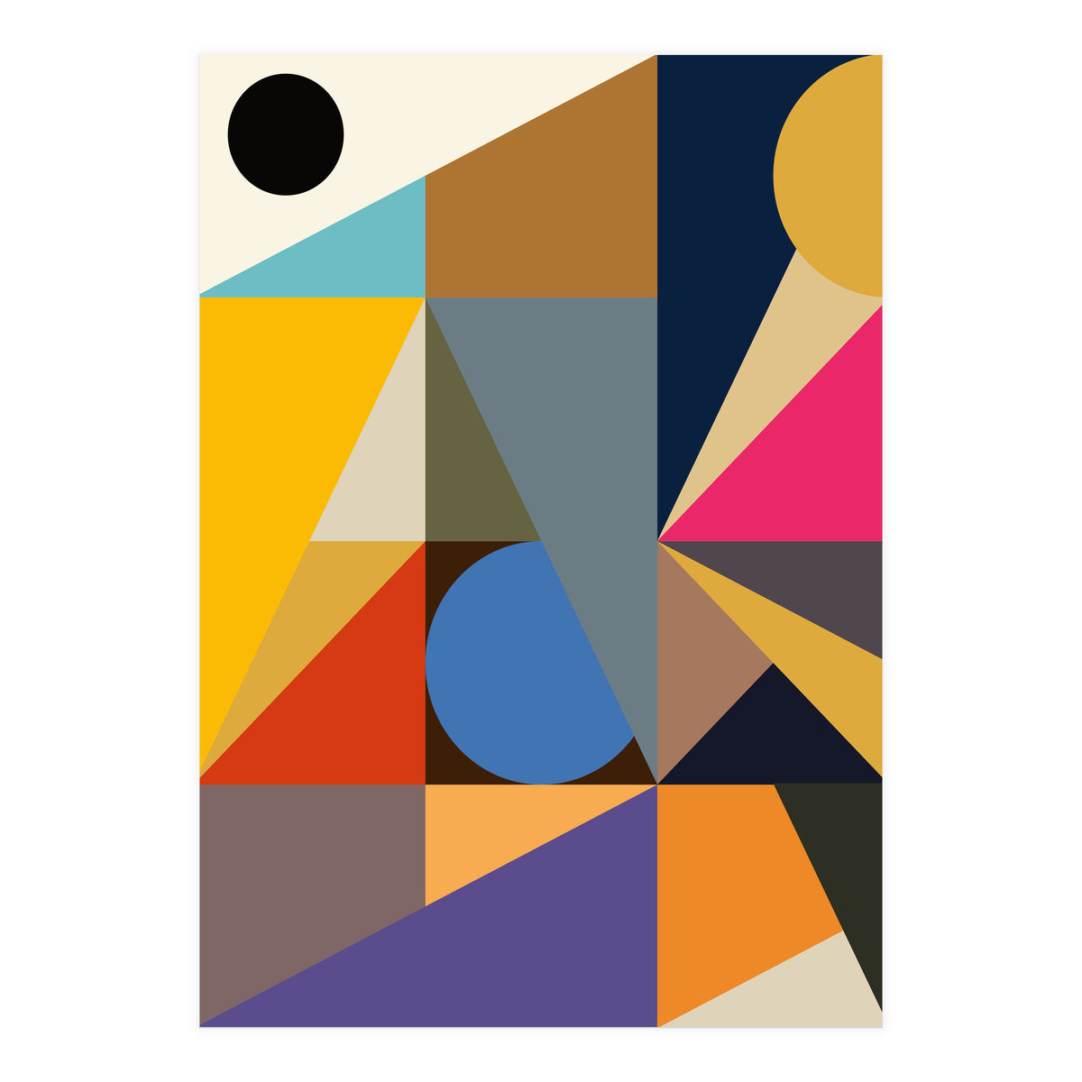 Mescolanza - Rebelion of Geometrica  (Print Only)