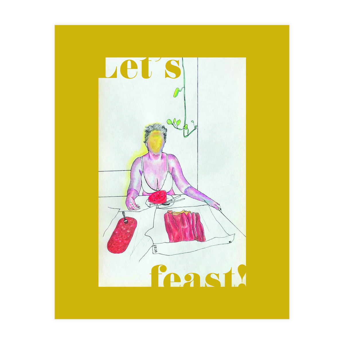 Let's Feast! (Print Only)