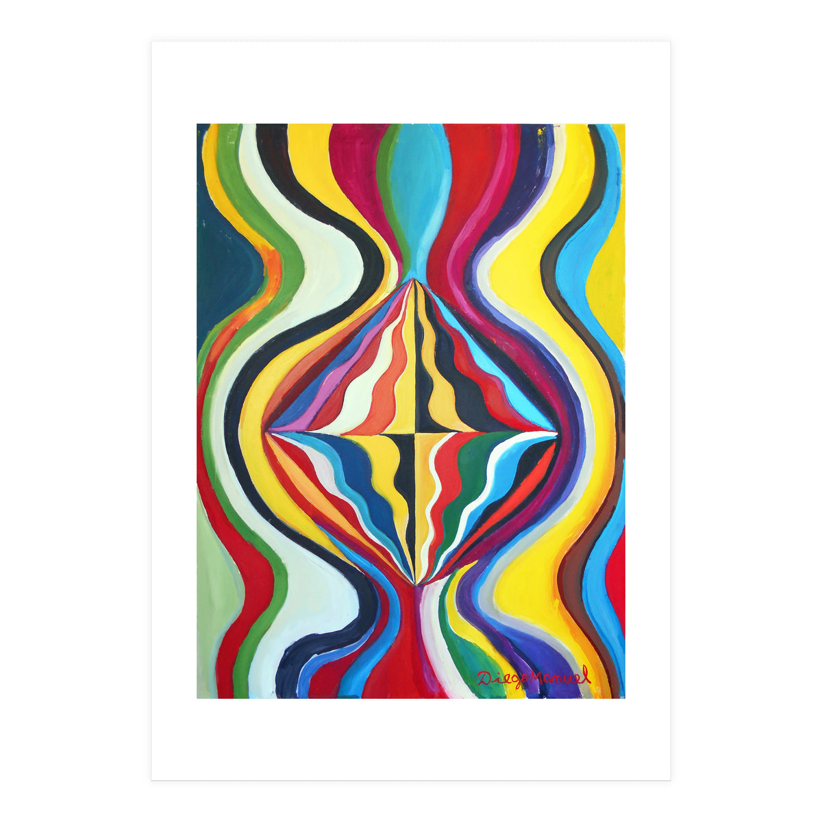 Graffiti Con Rombo 2 (Print Only)