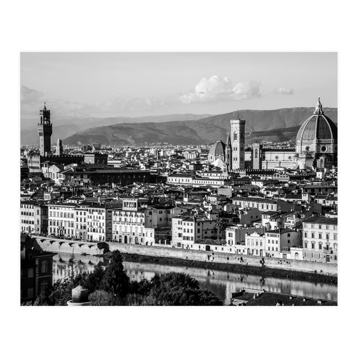 Italy in BW: Firenze 1 (Print Only)
