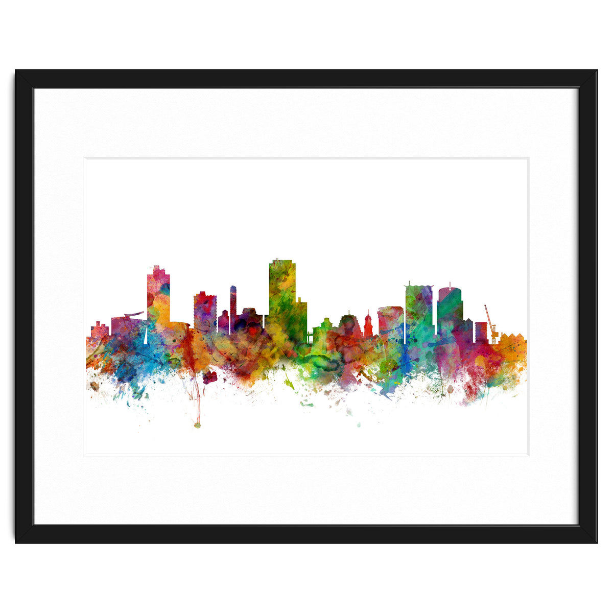 Wellington New Zealand Skyline