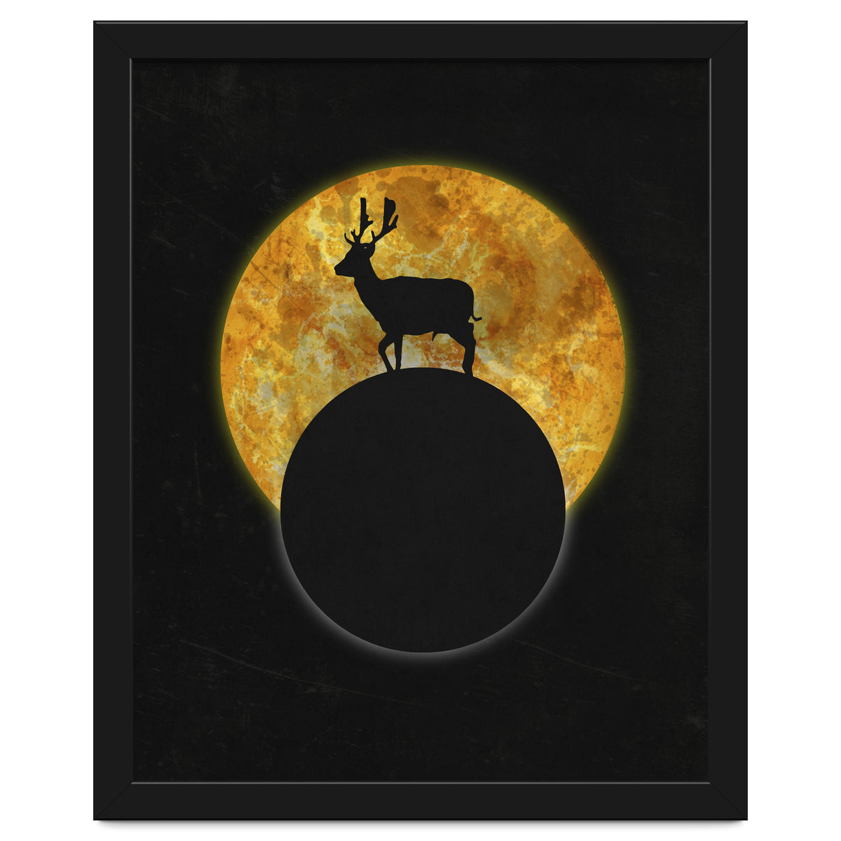 Deer On The Moon