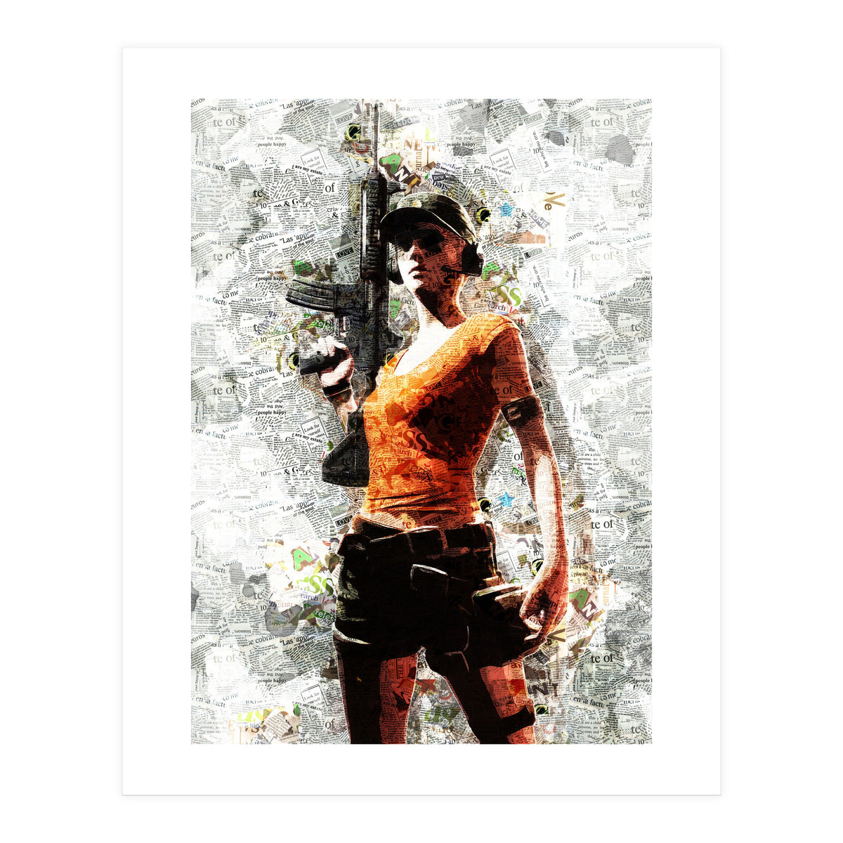 Pubg Girl (Print Only)