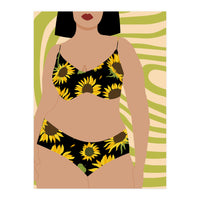 Sunflower Bikini (Print Only)