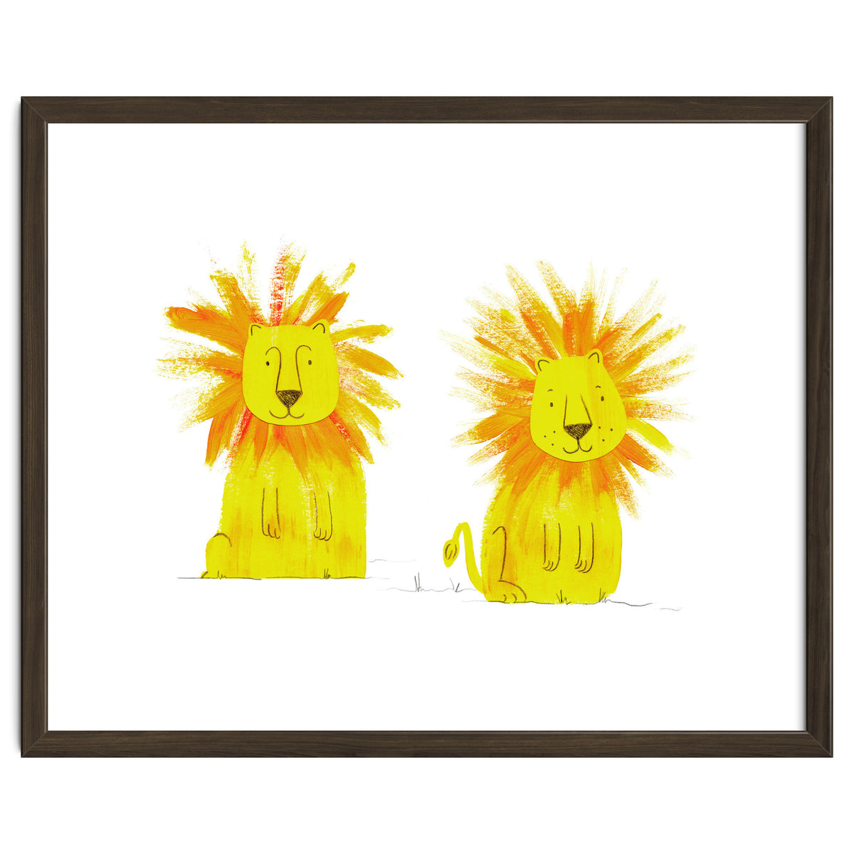 Two Lions