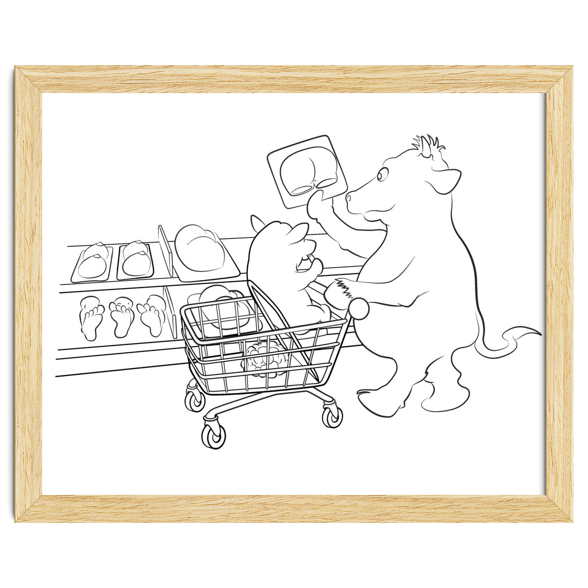 Supermarkey Cow Mandos