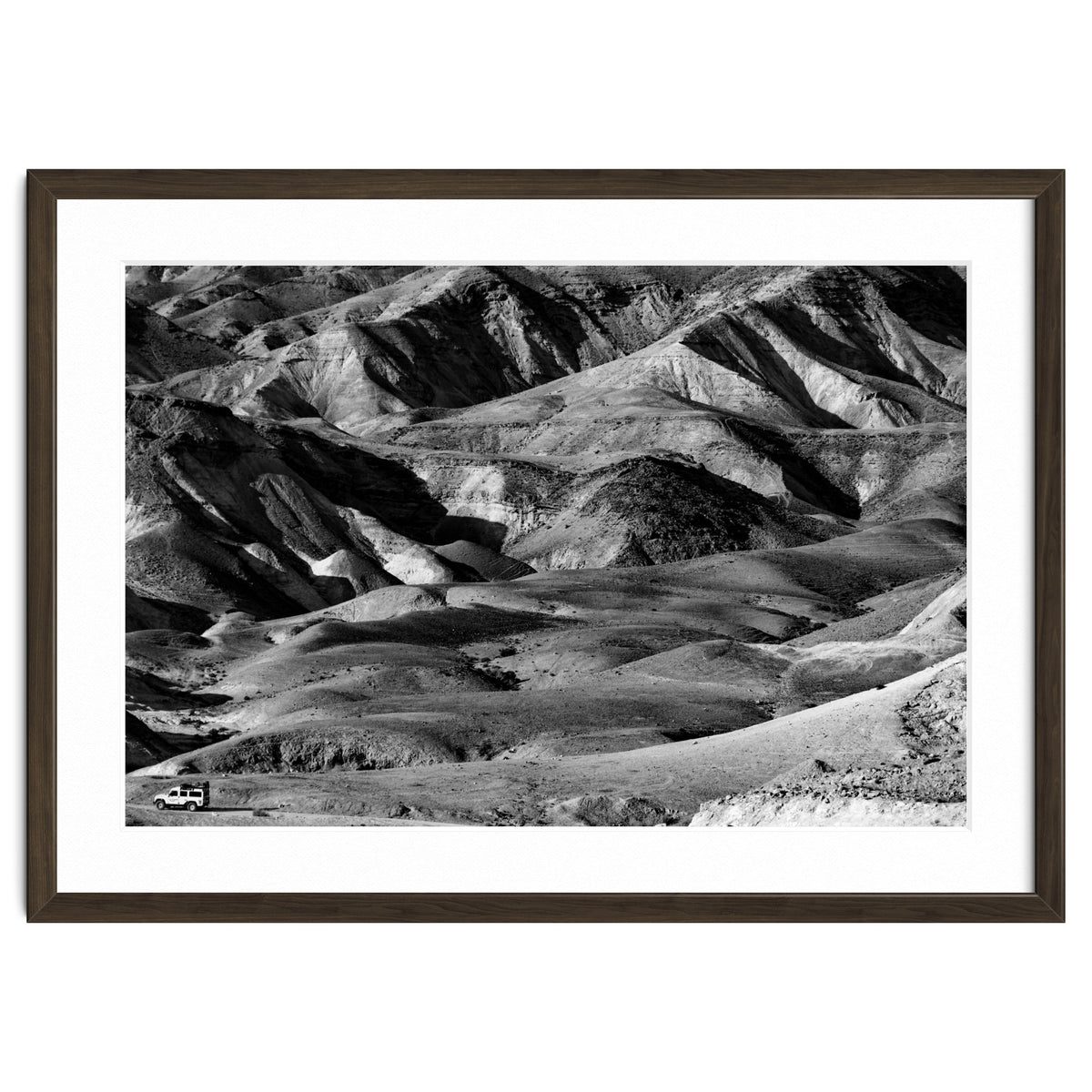 Driving across the Judean Desert