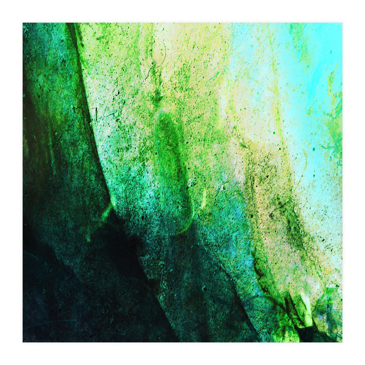 STORMY MINT AND GREEN 2 (Print Only)