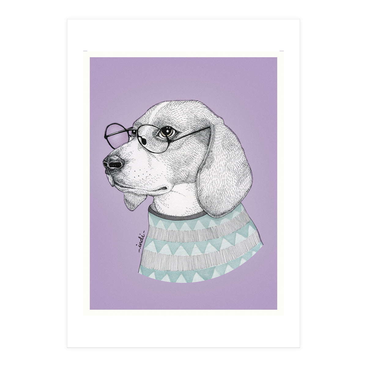 Beagle (Print Only)