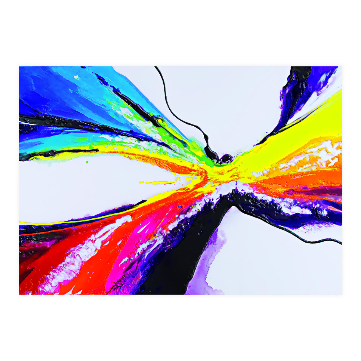 Abstract Art Britto - QB295 (Print Only)