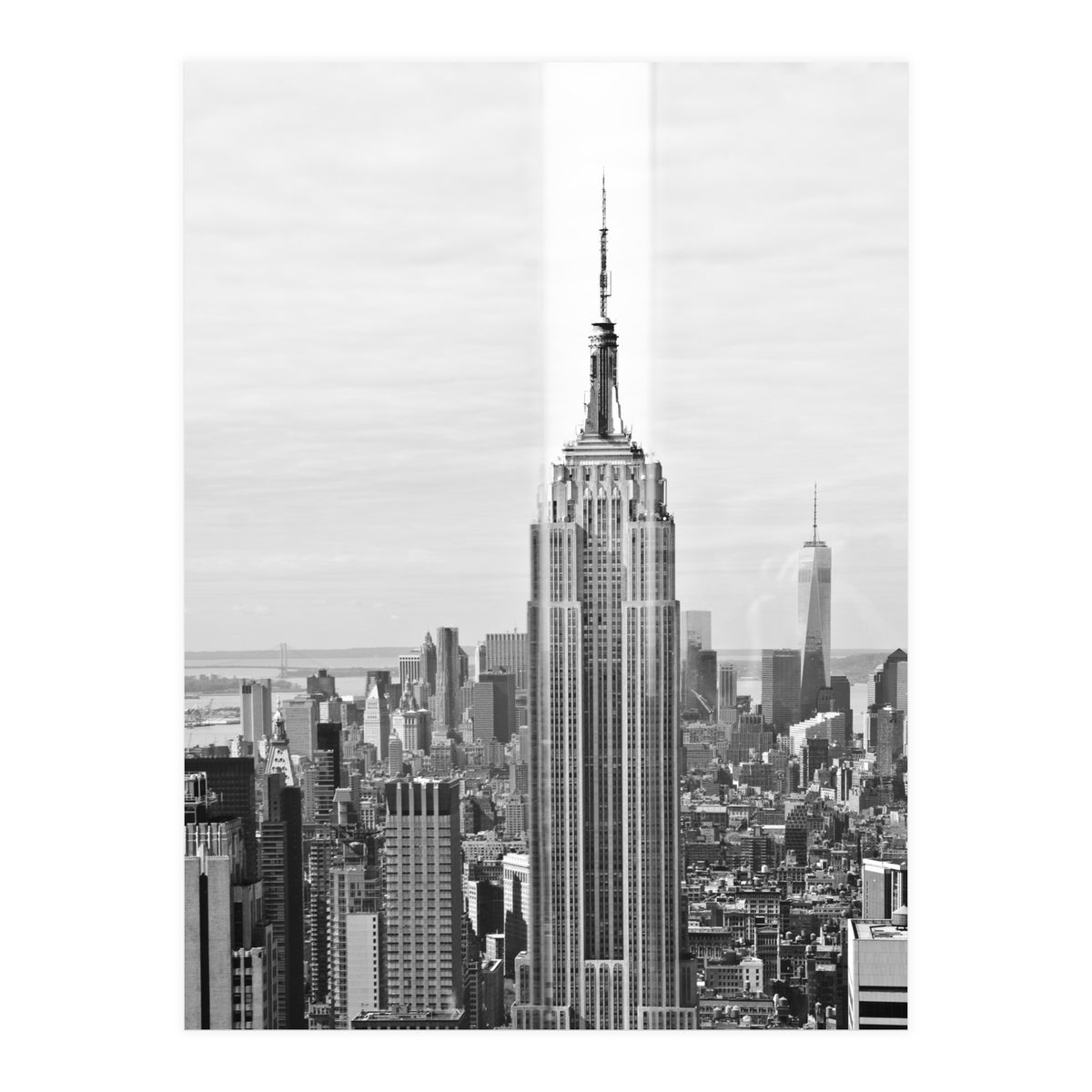 Empire State Building, Reflections in New York (Print Only)