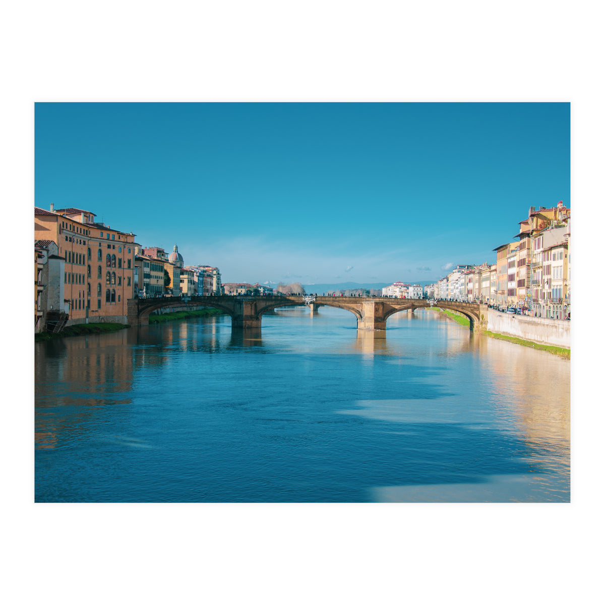 Florence and the river Arno (Print Only)
