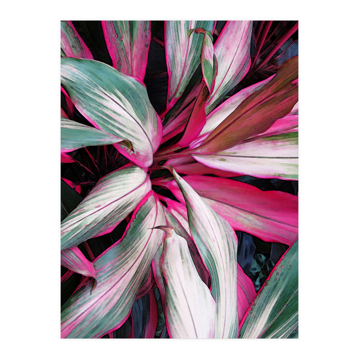 fiore red (Print Only)