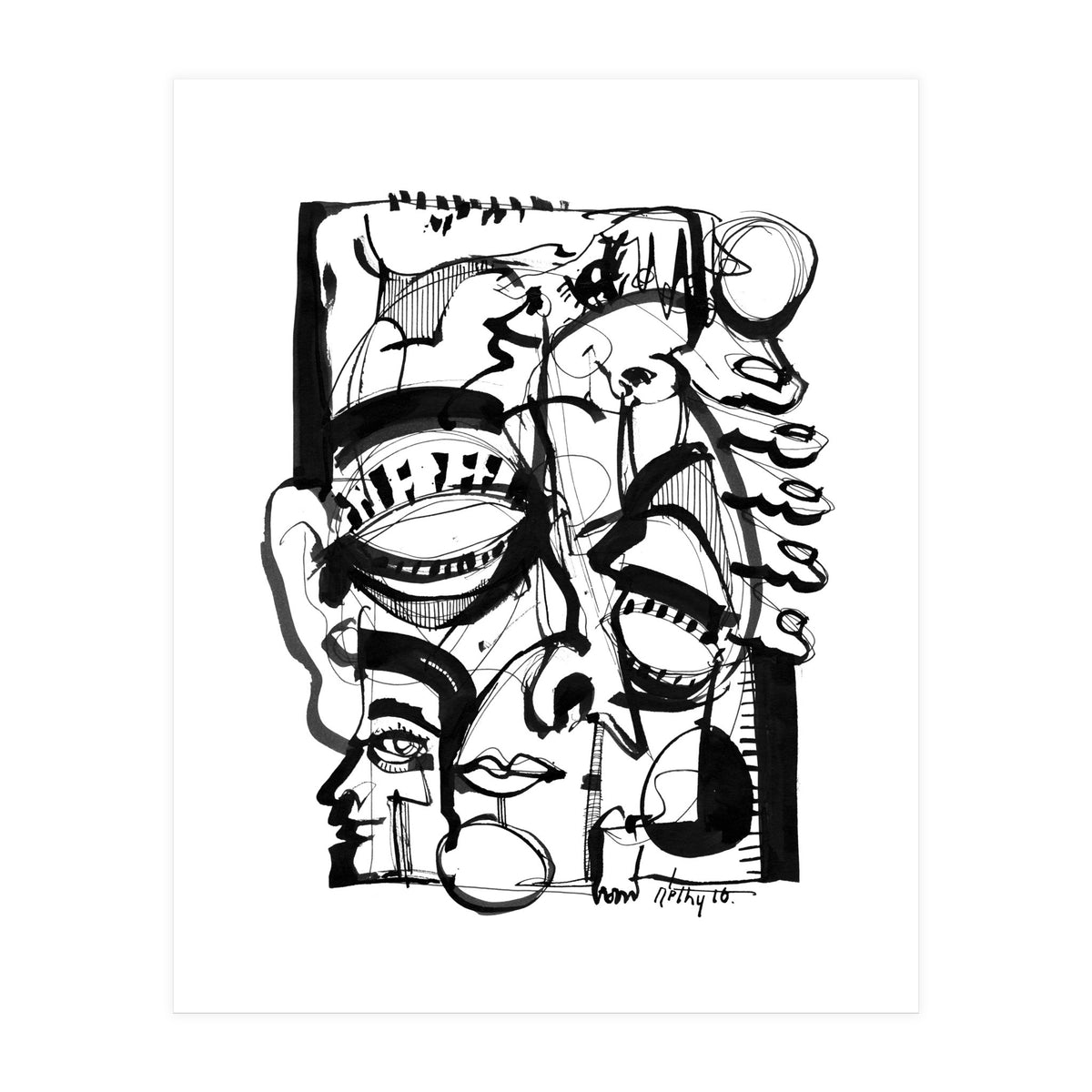 Weird Sensation - b&w (Print Only)
