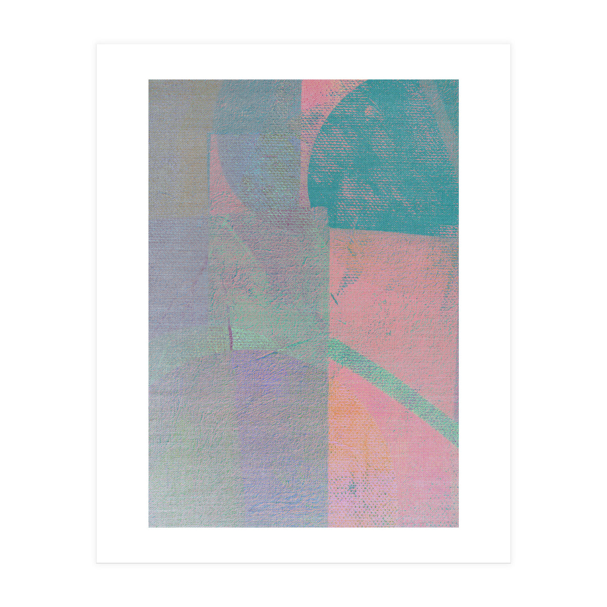 Fog In Downtown (1) (Print Only)