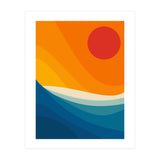 Abstract landscape art (Print Only) thumbnail