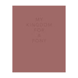 FOR A PONY (Print Only) thumbnail