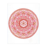 Red & Gold Mandala (Print Only) thumbnail