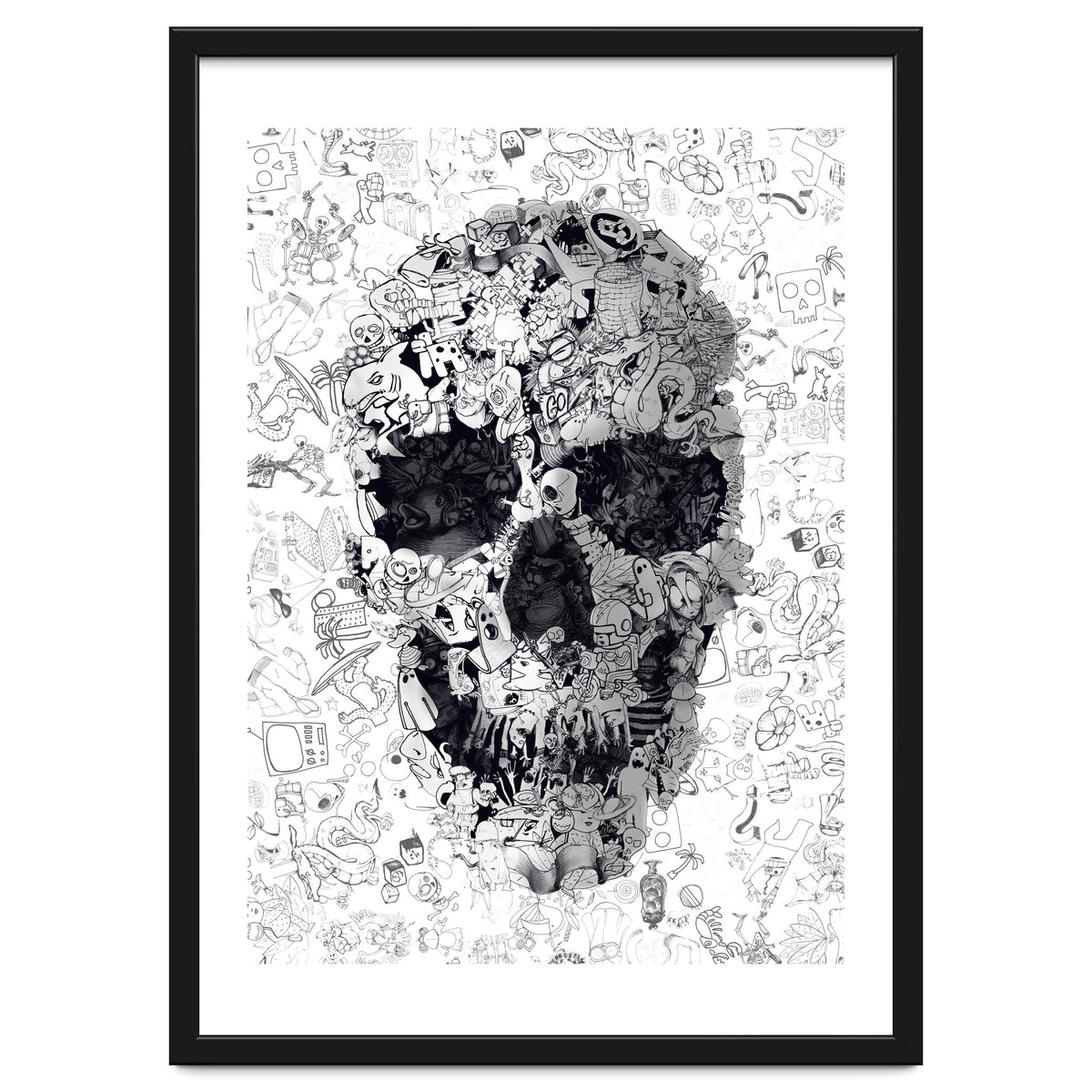 Doodle Skull