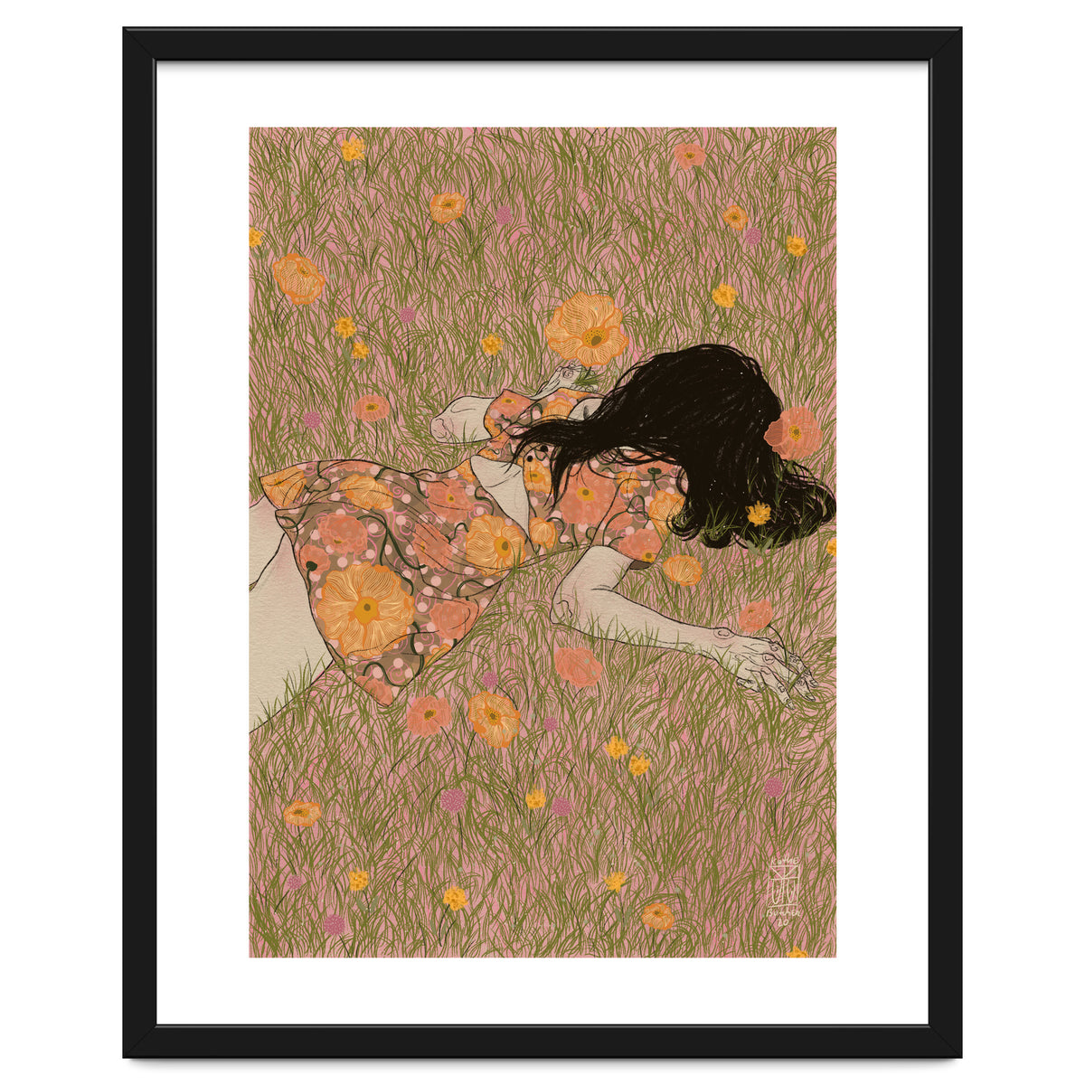 Grass as soft as cotton candy