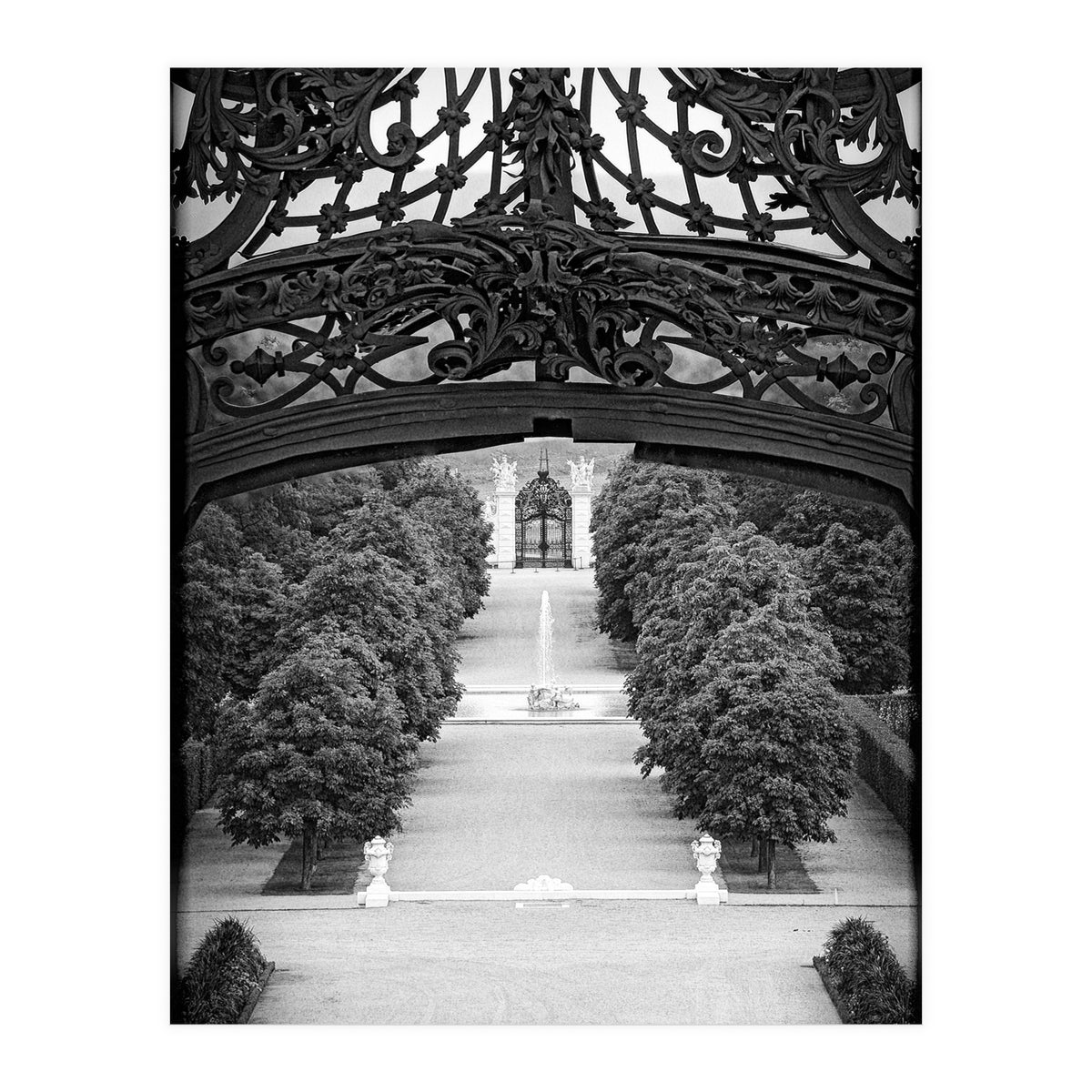 Baroque garden (Print Only)