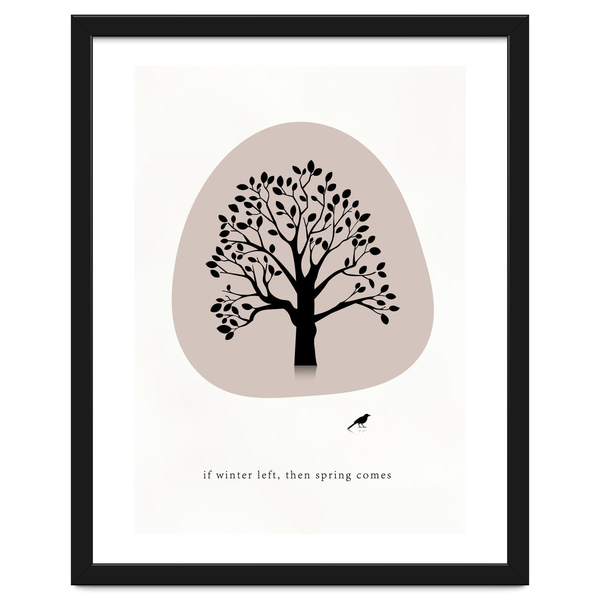 Natural tree - minimal art