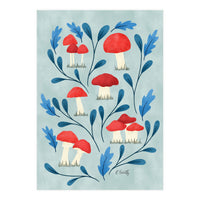 Forest Mushrooms (Print Only)
