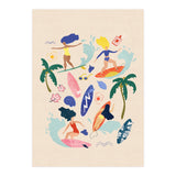 Surfing Girl Light (Print Only) thumbnail