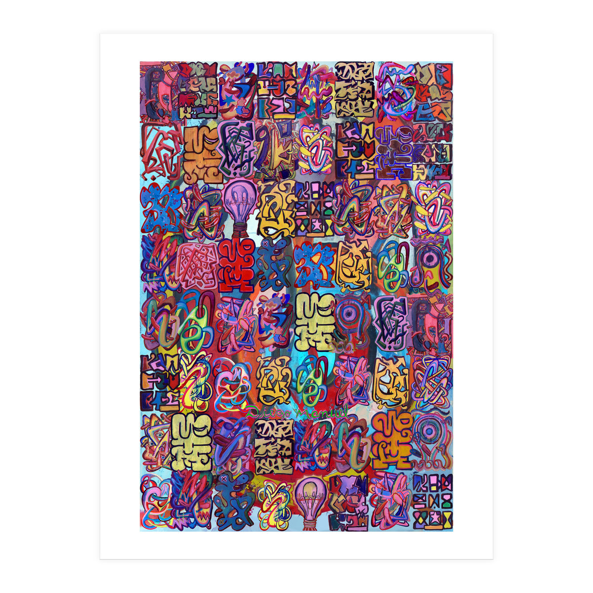 Graffiti Digital 2022 345 (Print Only)