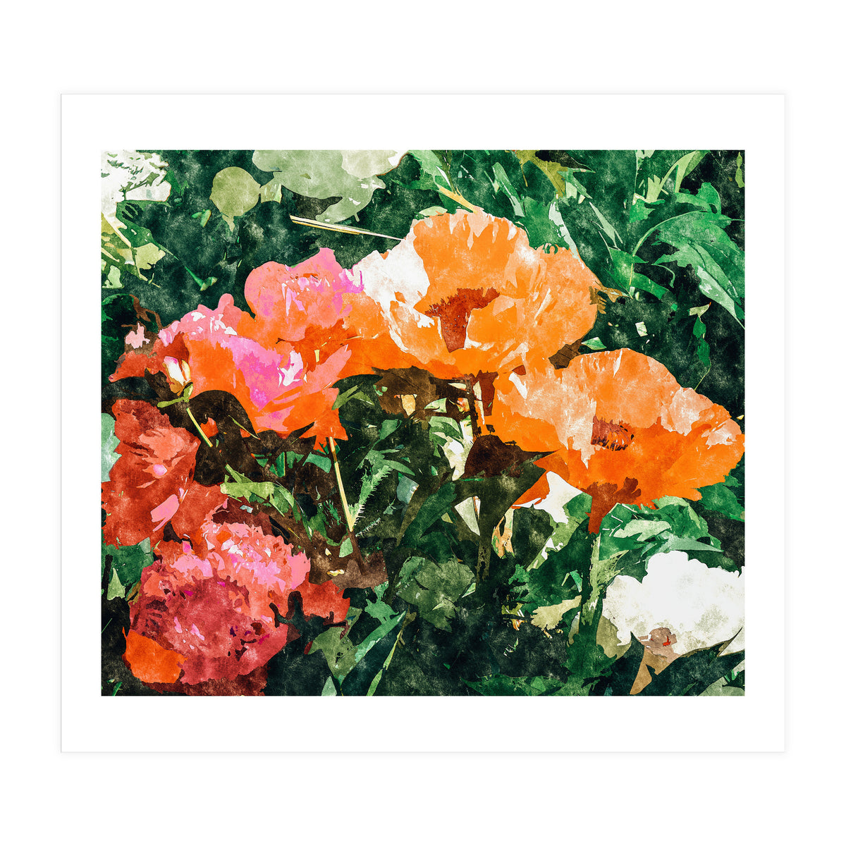 Blossoming Florals (Print Only)