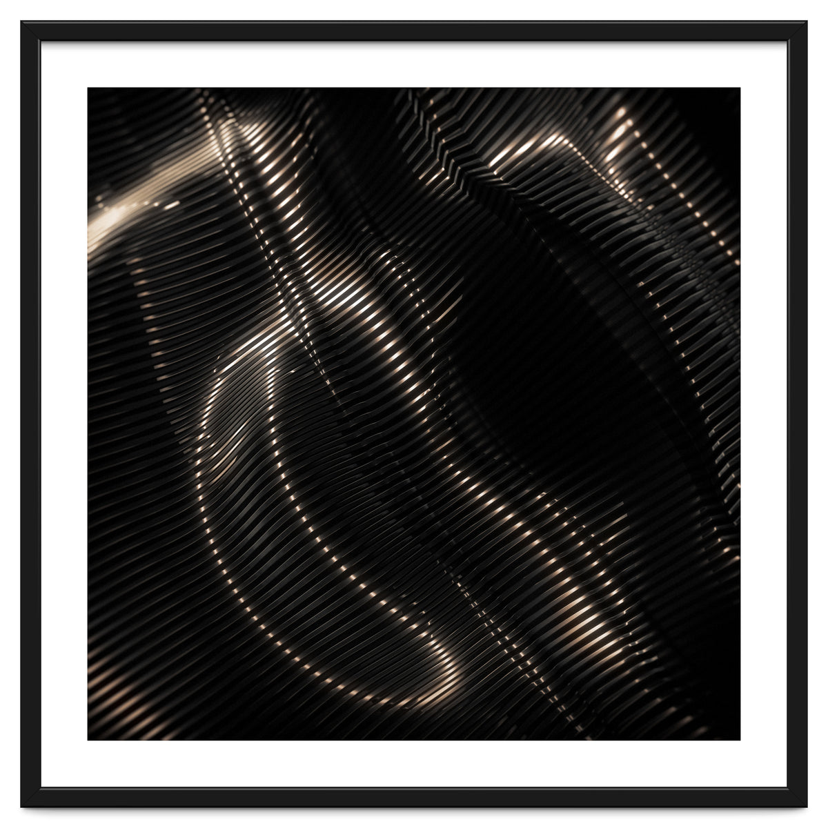 Black Steel Abstraction